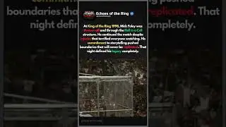 Mick Foley's Hell In A Cell Sacrifice.