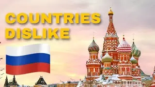🇷🇺 Top 10 Countries that Hate 😠 Russia | Includes USA Turkey & Ukraine | Yellowstats 🇷🇺