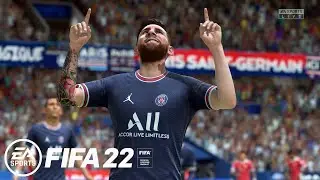 FIFA 22 UEFA Champions League - PSG vs Inter Milan Gameplay PC Full Match HD