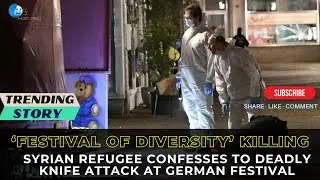 Syrian Refugee Confesses to Deadly Knife Attack at German Festival | Festival of Diversity