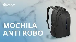 Mochila Gadnic Antirrobo Impermeable Para Notebook 15.6