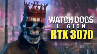 Watch Dogs Legion RTX 3070 | 1080p - 1440p - 2160p(4K) DLSS/RTX ON/OFF | FRAME-RATE TEST