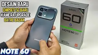 RESMI TANPA 4G‼️INFINIX NOTE 60 5G RILIS, HP INFINIX SEKARANG SEMEWAH INI