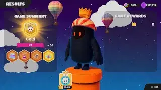 Fall Guys XTREME Ranked Jump Blowdown Win 6604