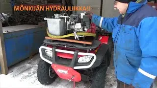 Mönkijän hydrauliikan esittely!!  |ATV HYDRAULIC SYSTEM!!