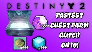 DESTINY 2 - *NEW* FASTEST CHEST FARM GLITCH ON IO! - LEGENDARY ENGRAMS, TOKENS, SHADERS, & MORE!