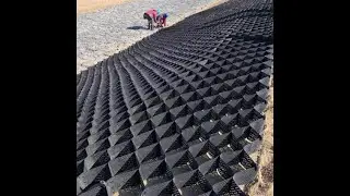 50/ 300 HDPE geocell for slope protection construction