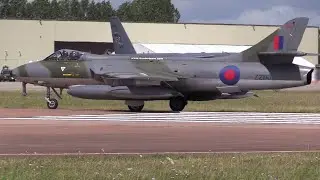 23/07/17 RIAT 2023 | HHA Hunter Mk.58 & Top Aces Alpha Jet Departure from RAF Fairford