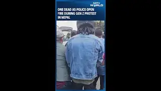 Nepal Social Media Protest | One Dead As Police Open Fire During Gen Z Protest In Nepal