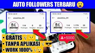 🔴AUTO FOLLOWERS INSTAGRAM TERBARU 2020 - TANPA APLIKASI - CARA MENAMBAH FOLLOWER DI INSTAGRAM