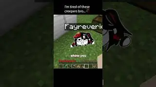 new creeper trick #minecraft