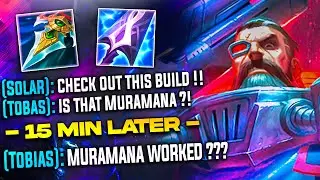 I Hard Carried Tobias Fate Using Muramana On Gangplank