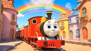 Wheels on the Train 🚆 | Learn Colors for Kids | Fun Color Song for Toddlers | Toonzy Wheels kids 