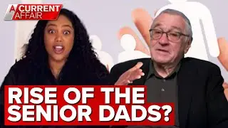 Robert De Niro becomes latest celebrity to have kids as a senior | A Current Affair
