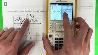 ✌️😄 Matching a Quadratic Function Equation to a Given Graph // Algebra I STAAR 2024 // 2