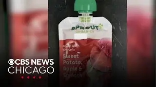 Sprout Organics recalling baby food pouches due to high lead levels