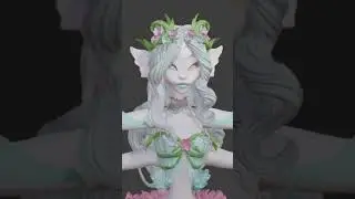 Farfalina with/without hair which one is your favorite? (The Mythical Guardians) #roblox