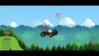 Crazy Monster Truck Adventure! 🚙💨 Forest Road Challenge! #monstertruck #kidsvideo #cartooncars