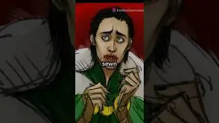 Loki's mouth was sewn shut!!!🙀#loki#marvel#thor#norsemythology#mcu#facts#marvelcomics#marveluniverse