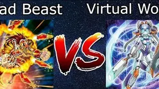 Gladiador deck vs Virtual Word |(#masterduel ) (#yugioh )