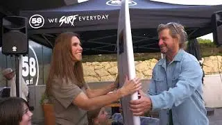 Occy visits Ericeira at 58 Surf