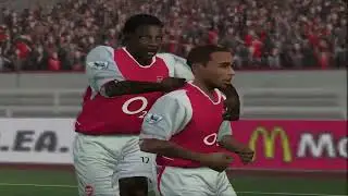 Fifa 2003 real madrid vs arsenal match gameplay ps2 | #fifagameplay #football  #gaming