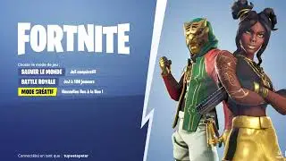Tuto comment jouer a fortnite chapitre 1 season 8 solo,creative