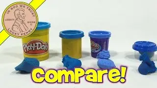 Comparing Play Doh - Softie Dough - Play Doh Plus - Fun Dough