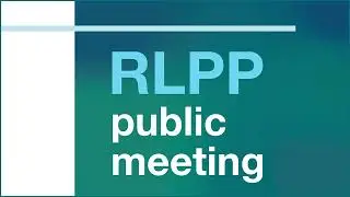 RLPP Public Meeting 9 October 2025