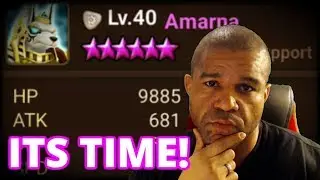 FIRST GUILD WARS FEATURING AMARNA ( LIGHT ANUBIS ) | SUMMONERS WAR