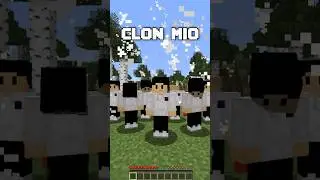 MINECRAFT Pero Tengo CLONES...#shorts