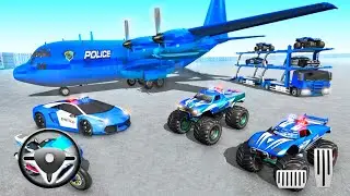 Monster Police Truck Offroad Driving - Monster Truck Police Transport - Android Gameplay