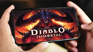 Diablo Immortal Warrior Walkthrough on iPhone 13 Pro Max