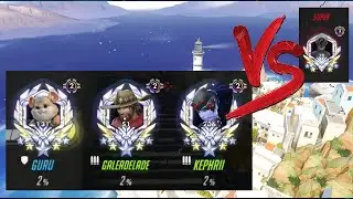 GALE + KEPHRII + GURU vs SUPER! CRAZY MCCREE PLAYS - OVERWATCH GAMEPLAY SEASON 29 TOP 500