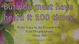 Fairy Tales by the Fireside with Your Dragon Queen [Sleep Aid] | Audio Roleplay F4A