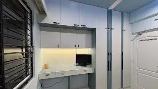 Day-18 Kids Bedroom Wardrobe Design Details In Tamil | Home Interior In Chennai | Ph:9789951863