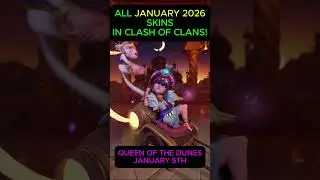 Every Skin in the Desert Nights Season for Clash Of Clans in 2026!