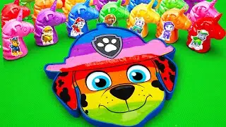 ⚡️ Unboxing Mystery Paw Patrol Eggs & Slime Surprises! ASMR Clay with Chase, Marshall, Skye & Ryder