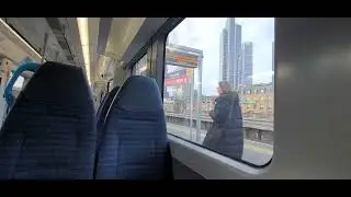 South Western Railway Class 701 Arterio Aventra From London Waterloo To Clapham Junction