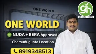 GREEN HOMES ONE WORLD NUDA APPROVAL OPEN PLOTS FOR SALE IN NELLORE ENADU PEPPER  PH:-8919348513