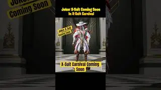 Joker X-Suit Coming Soon In X-Suit Carnival Bgmi #bgmishorts #bgmi #vipmanishyt #shorts