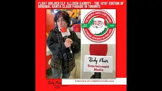 Intv w Elf Allison Garrity On Building Floats For The 121st Edition of Original Santa Claus Parade
