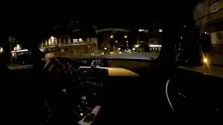 BMW 3 Series 2017 320 POV night drive