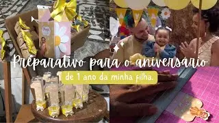 Organizando o Aniversário da Minha Filha 🎂 | Bastidores + Festa Piquenique Margarida 🌼