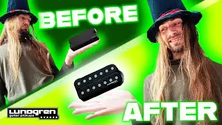 TONE TEST: EMG 707 VS. LUNDGREN M7 GUITAR PICKUPS UNBOXING INSTALLATION COMPARISON
