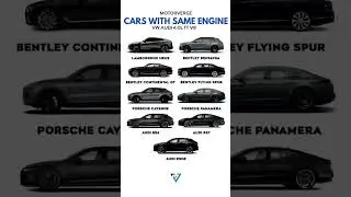 CARS WITH SAME ENGINE, VW AUDI 4.0L TT V8