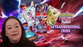 Our SHINY POKEMON luck is amazing! Opening 50 packs of Extradimensional crisis | Pokemon TCG Pocket