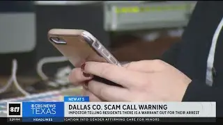 Dallas County scam call warning