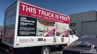 Free moving truck for buyers and sellers