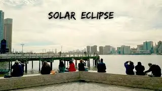 New York Walk During the 2024 Solar Eclipse (Manhattan Skyline Views)